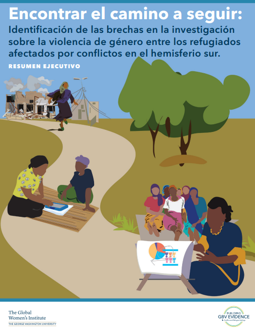 Cover photo for Encontrar el camino a seguir: Identificación de las brechas en la investigación sobre la violencia de género entre los refugiados afectados por conflictos en el hemisferio sur
